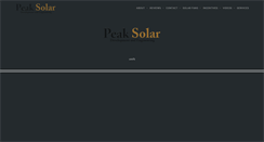 Desktop Screenshot of peaksolar.com